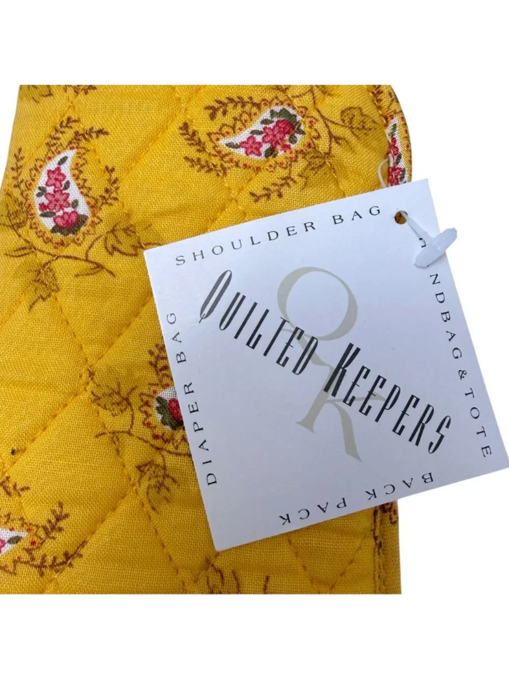 Quilted Keepers Eyeglass Cases Pair French Country Floral Red Yellow